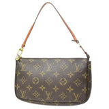 Louis Vuitton Pochette Accessoires  Canvas Clutch Bag