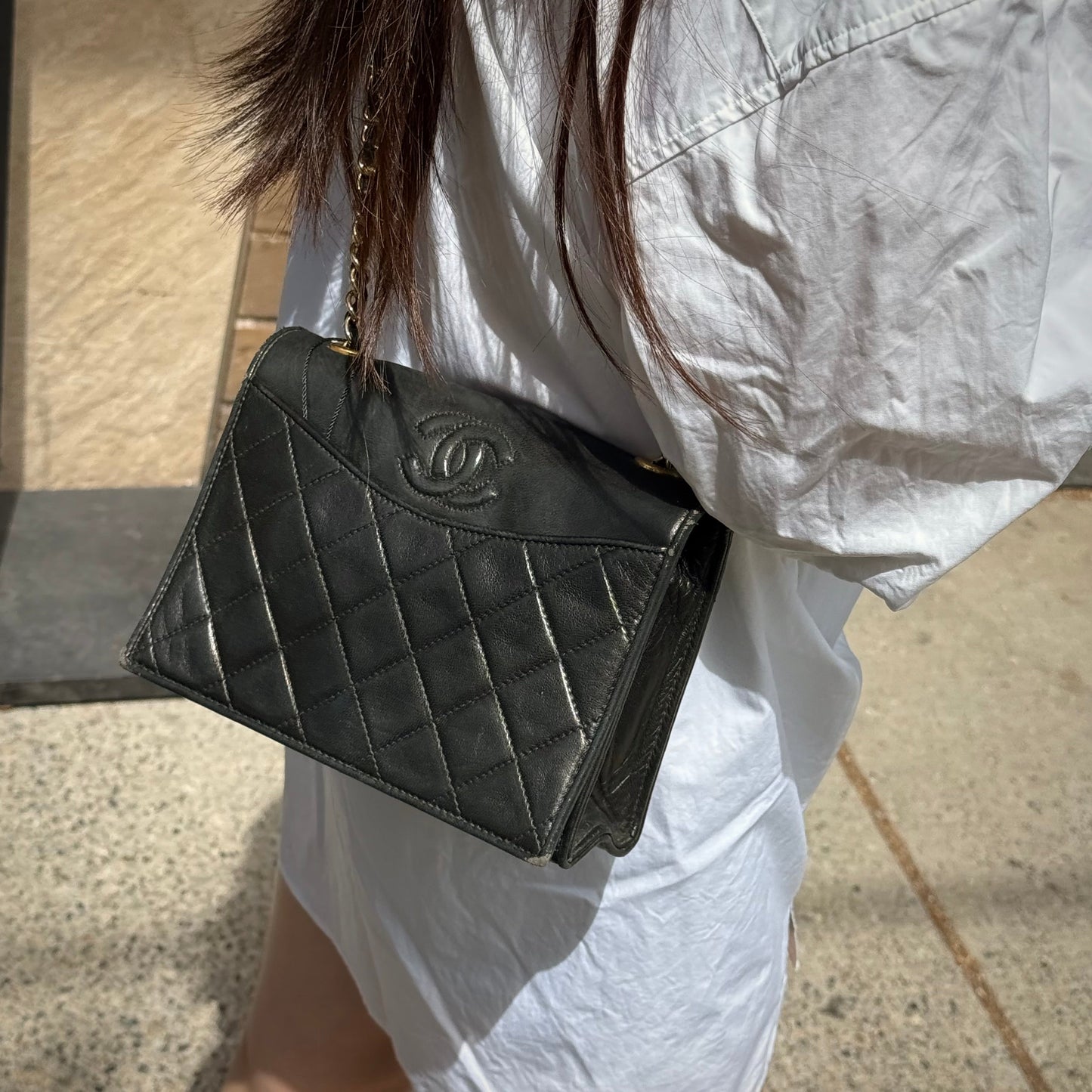 Chanel CC   Quilted Flap Bag