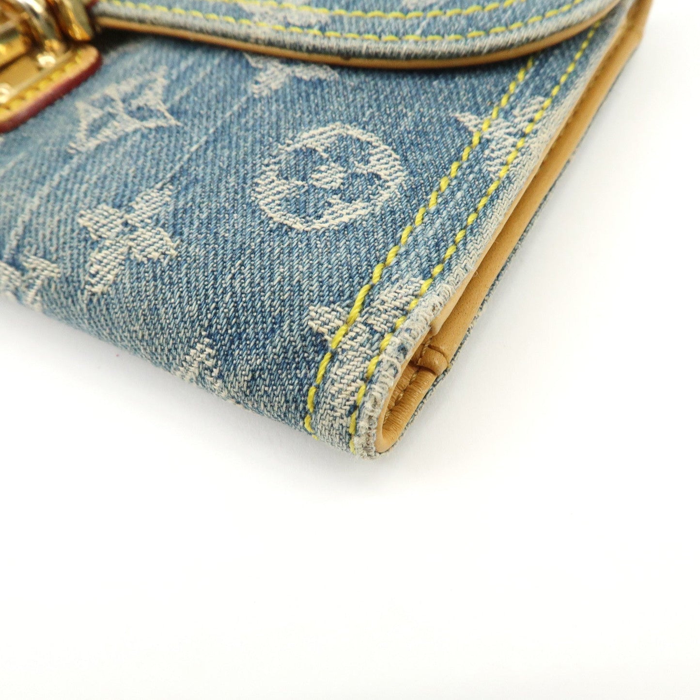 Louis Vuitton Monogram Denim Portefeuille Amelia Wallet M95511