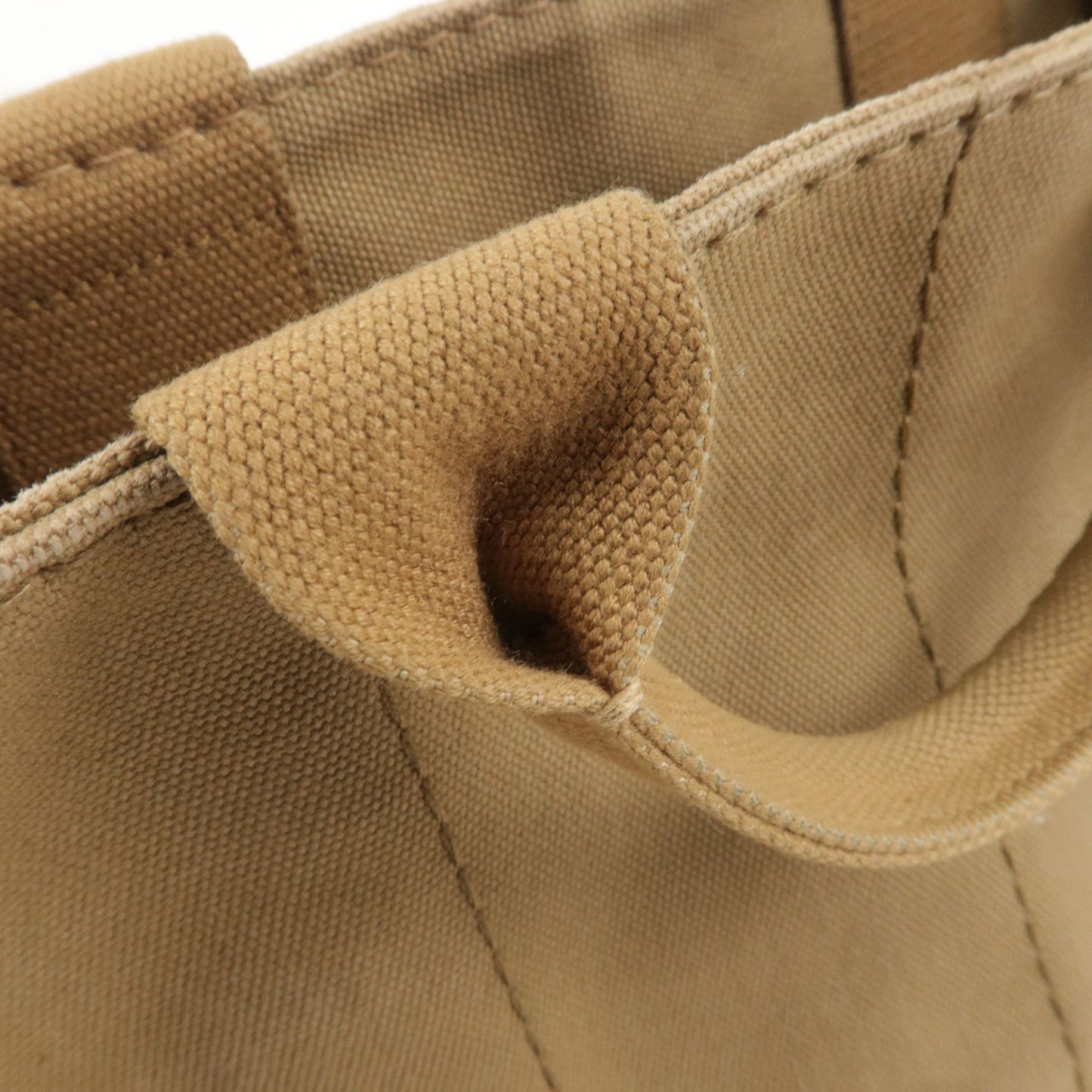 Prada Canapa Mini Canvas 2Way Bag Shoulder Bag Brown B2439G