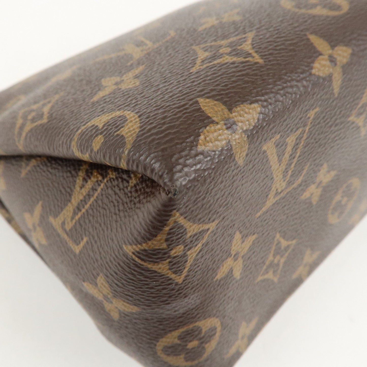 Louis Vuitton Monogram Pallas Beauty Case Brown Red M64123
