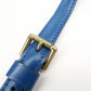 Louis Vuitton Epi Alma Hand Bag Shoulder Bag Toledo Blue M52145