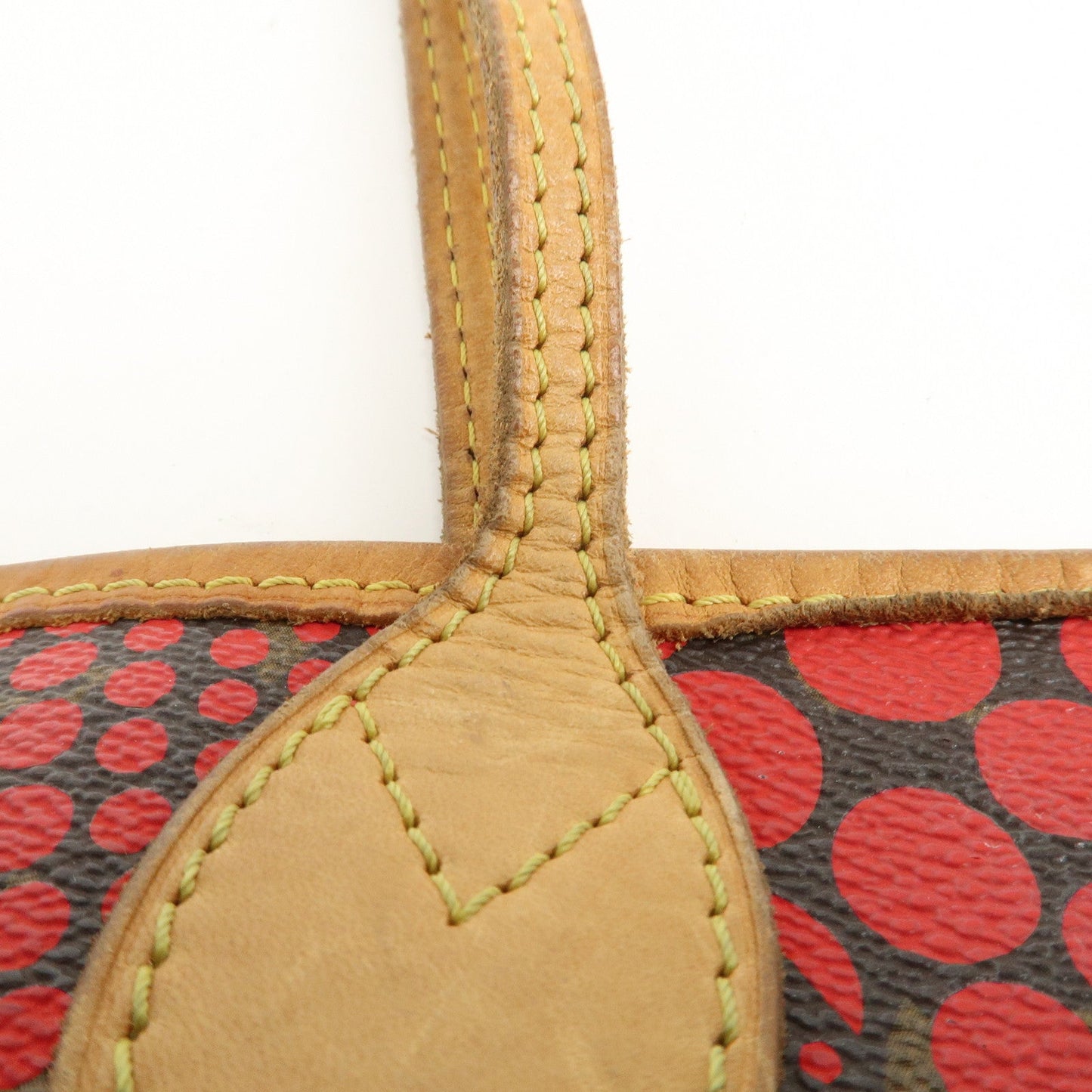 Louis Vuitton Rouge Pumpkin Dots Yayoi Kusama Neverfull MM M40686