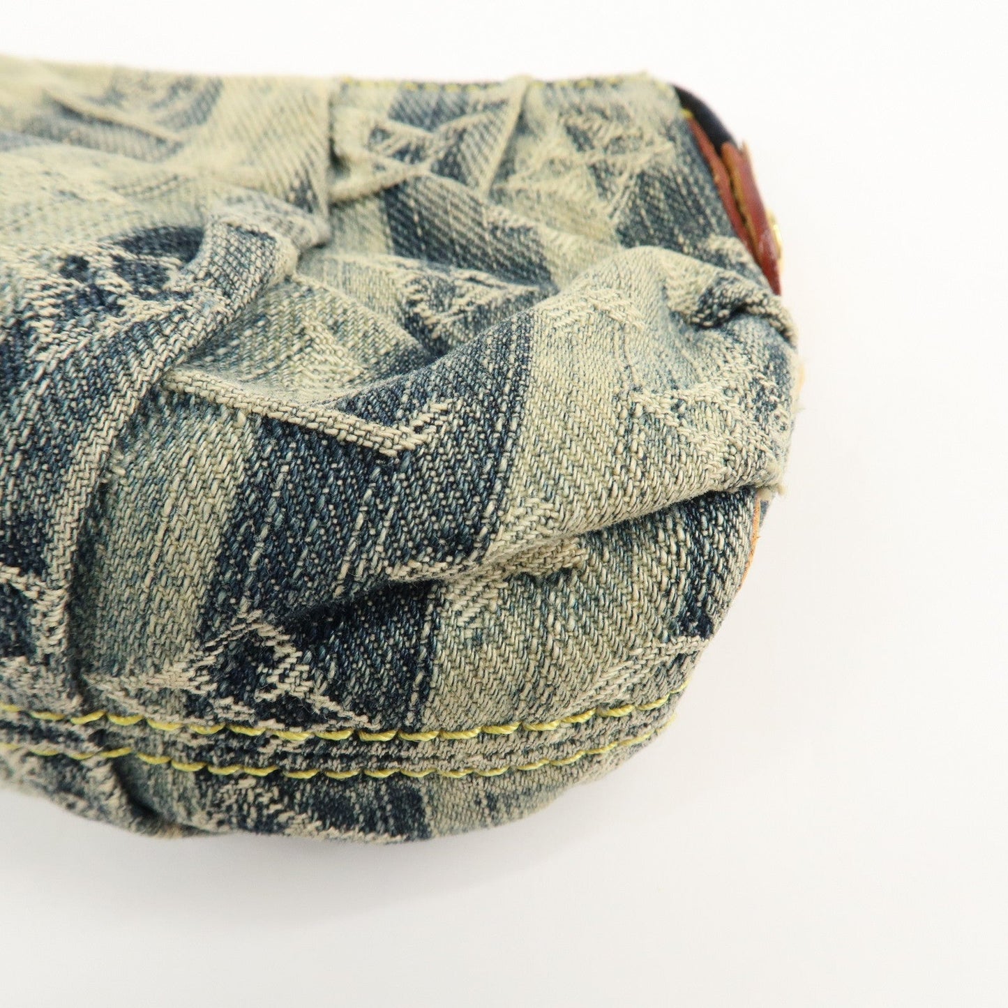 Louis Vuitton Monogram Denim Trousse Raye Pouch Blue M95335