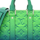 Louis Vuitton Taurillon Illusion Keepall XS Bleu Vert