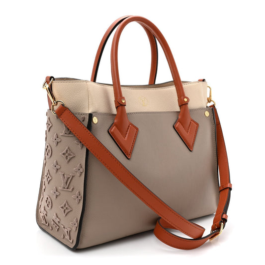 Louis Vuitton Calfskin Monogram Tufting On My Side Galet