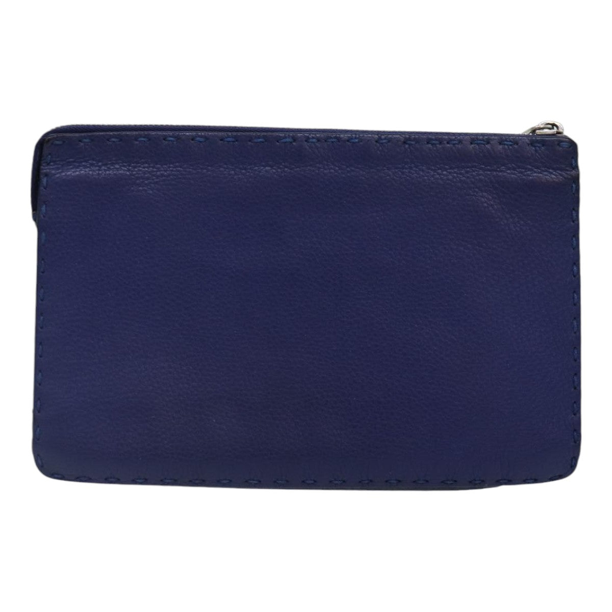 Fendi Selleria  Leather Clutch Bag