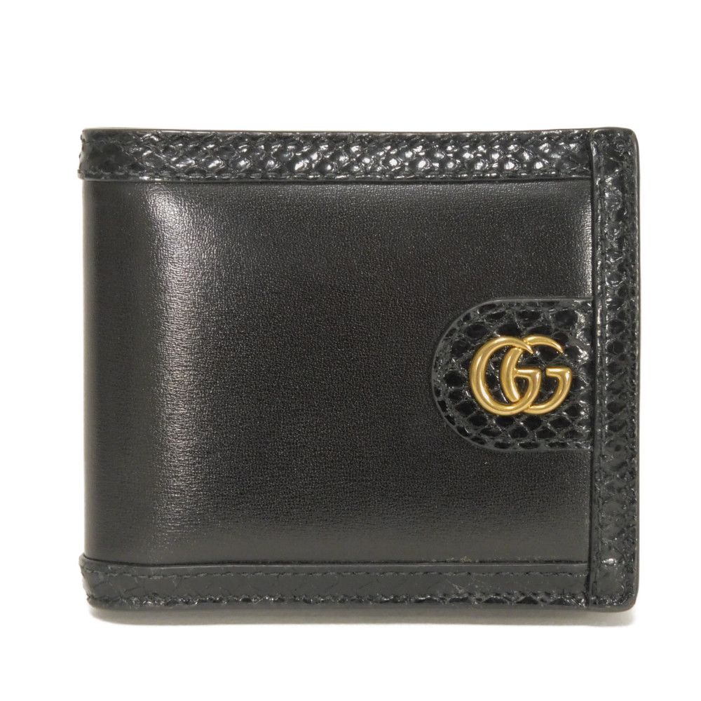 Gucci Ophidia Calf Leather Python Wallet
