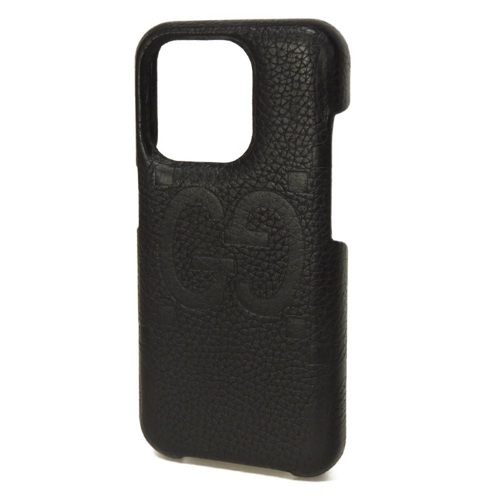 Gucci Jumbo GG Leather Smartphone Case