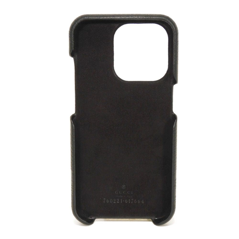 Gucci Jumbo GG Leather Smartphone Case