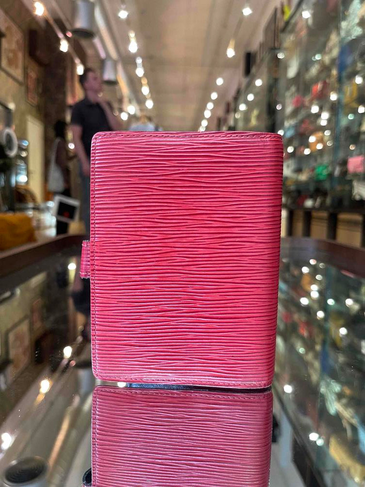 Louis Vuitton Red Epi Agenda