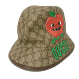 Gucci Apple Bucket Hat GG Supreme Hat