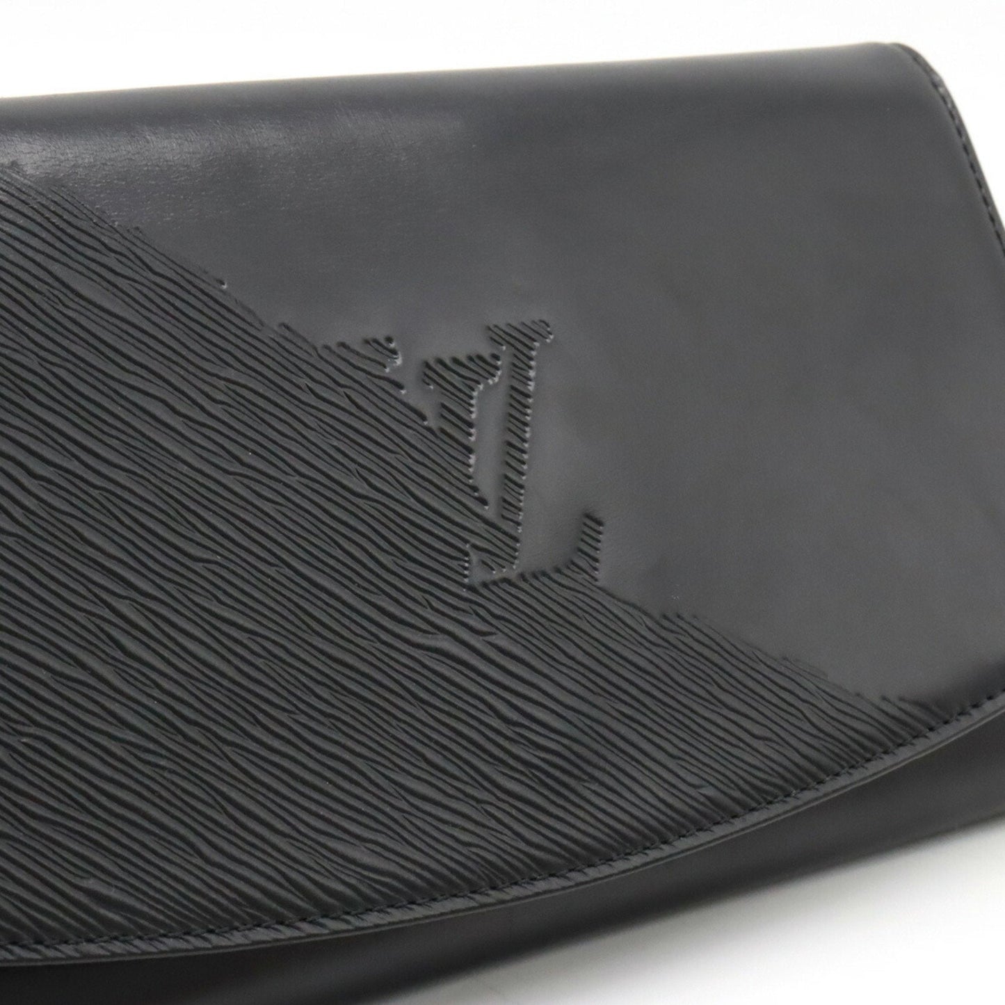 Louis Vuitton Aegean  Leather Clutch Bag