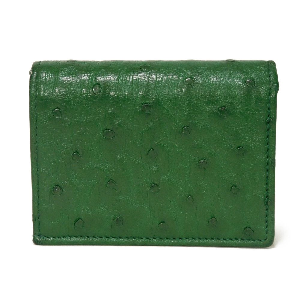 Gucci Double G Exotic Ostrich Wallet