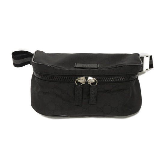 Gucci GG Nylon Calf Leather Waist Bag
