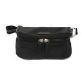 Gucci GG Nylon Calf Leather Waist Bag