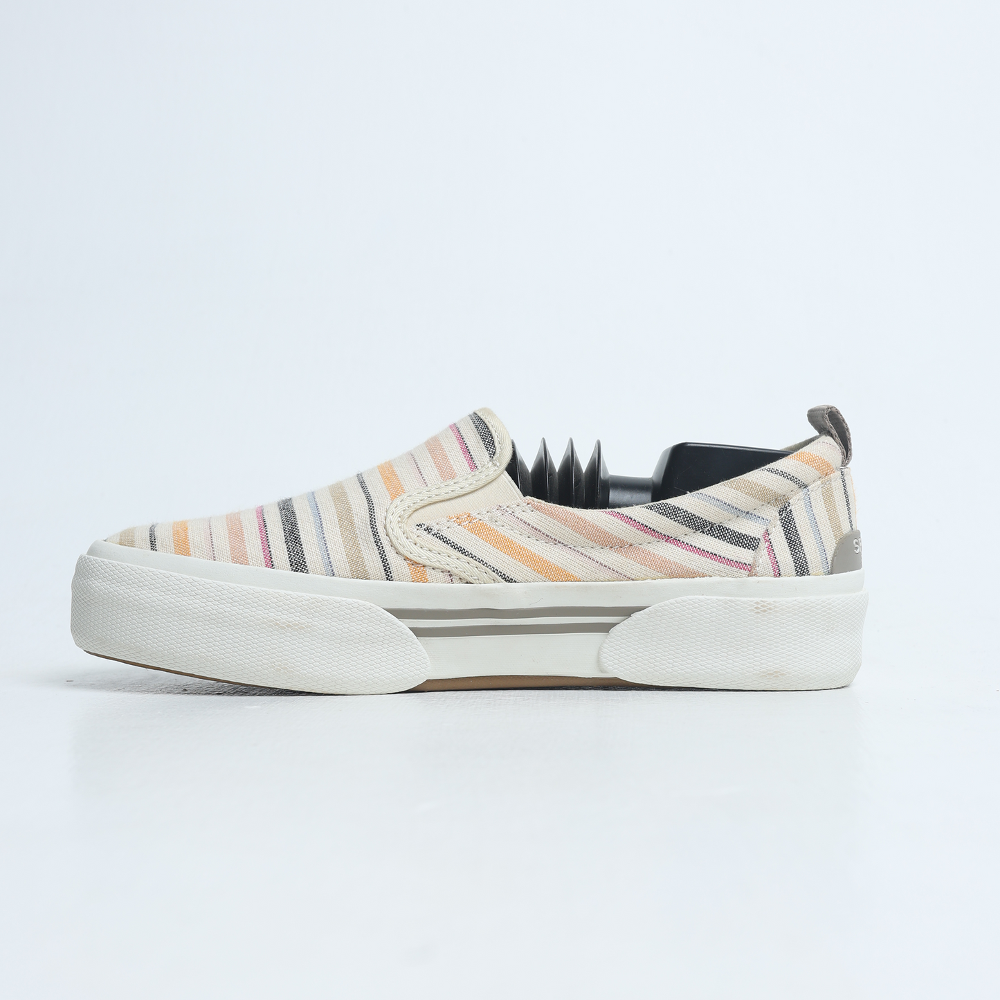 Sperry Women Pier Wave Hi Slip-on Woven Stripe