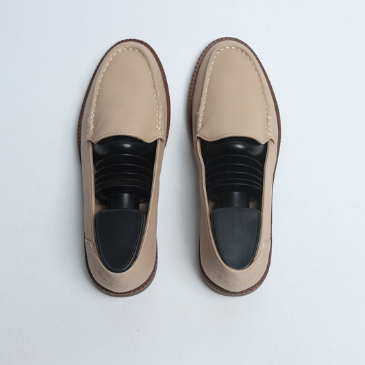 Sperry - Women's Moc- Toe Leather Loafer - Natural ( nude)