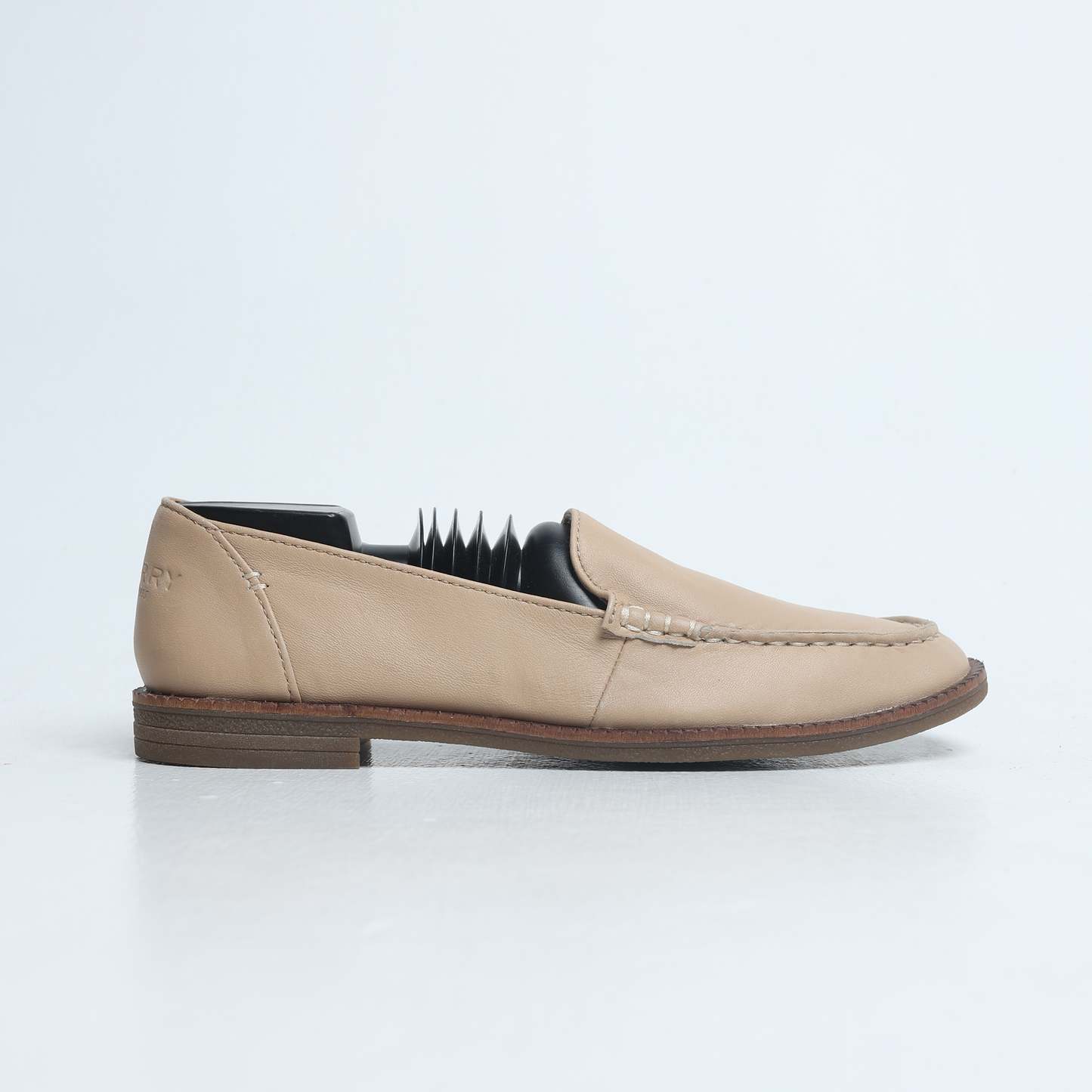 Sperry - Women's Moc- Toe Leather Loafer - Natural ( nude)