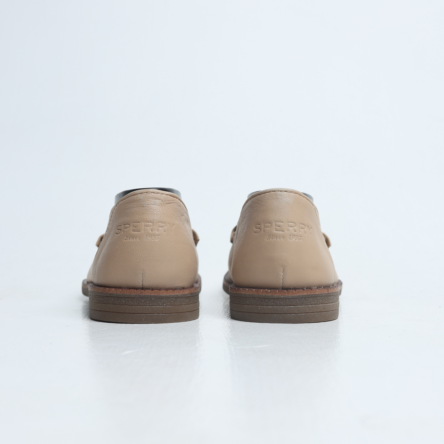 Sperry - Women's Moc- Toe Leather Loafer - Natural ( nude)