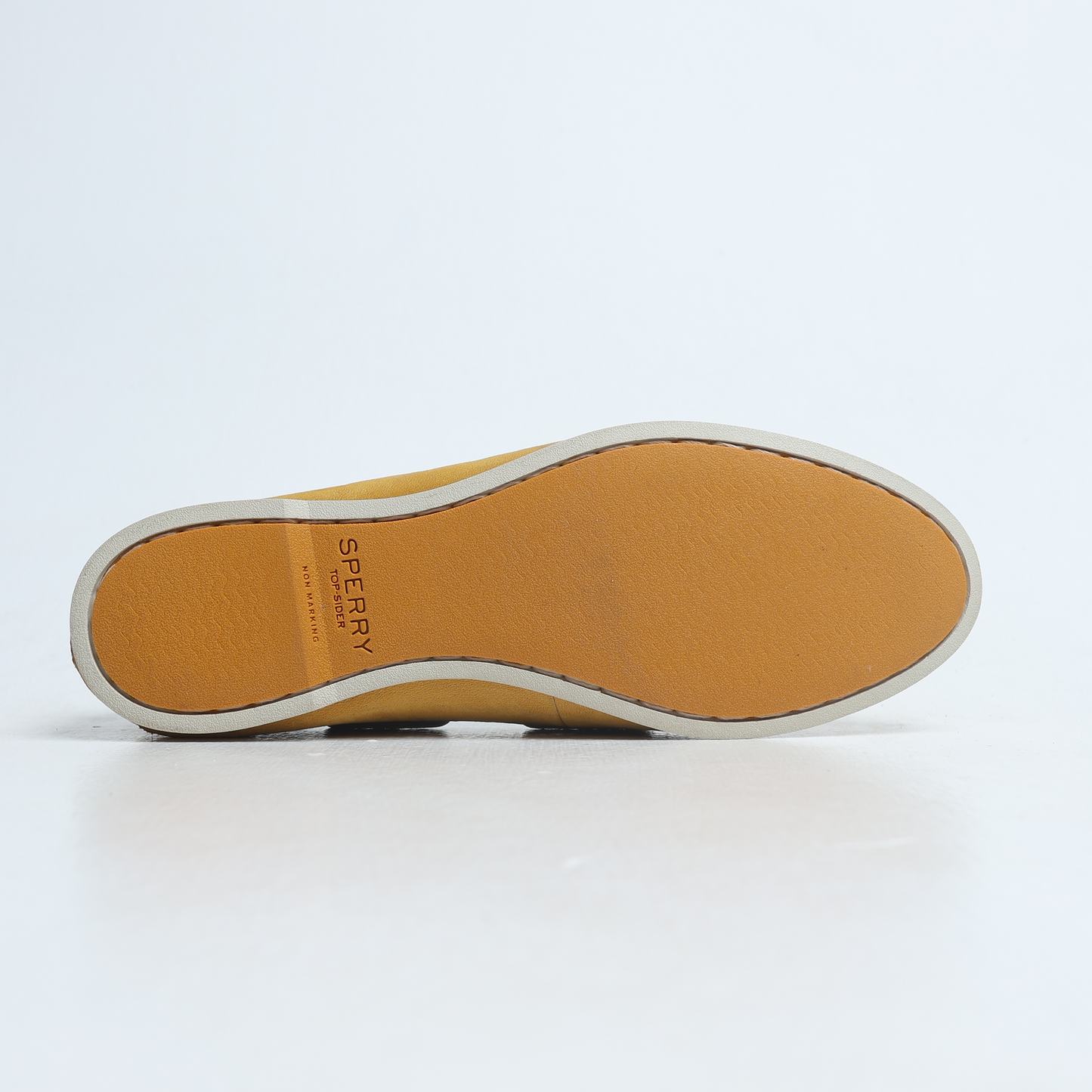 Sperry - Women's Top-Sider Leather Flats Boat - Yellow Irene