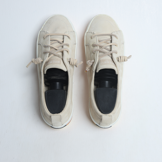 Sperry - Women's Crest Vibe Low Platform Leather Sneaker Beige - Tapue