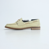Sperry - Women's Top-Sider Leather Flats Boat - Bone