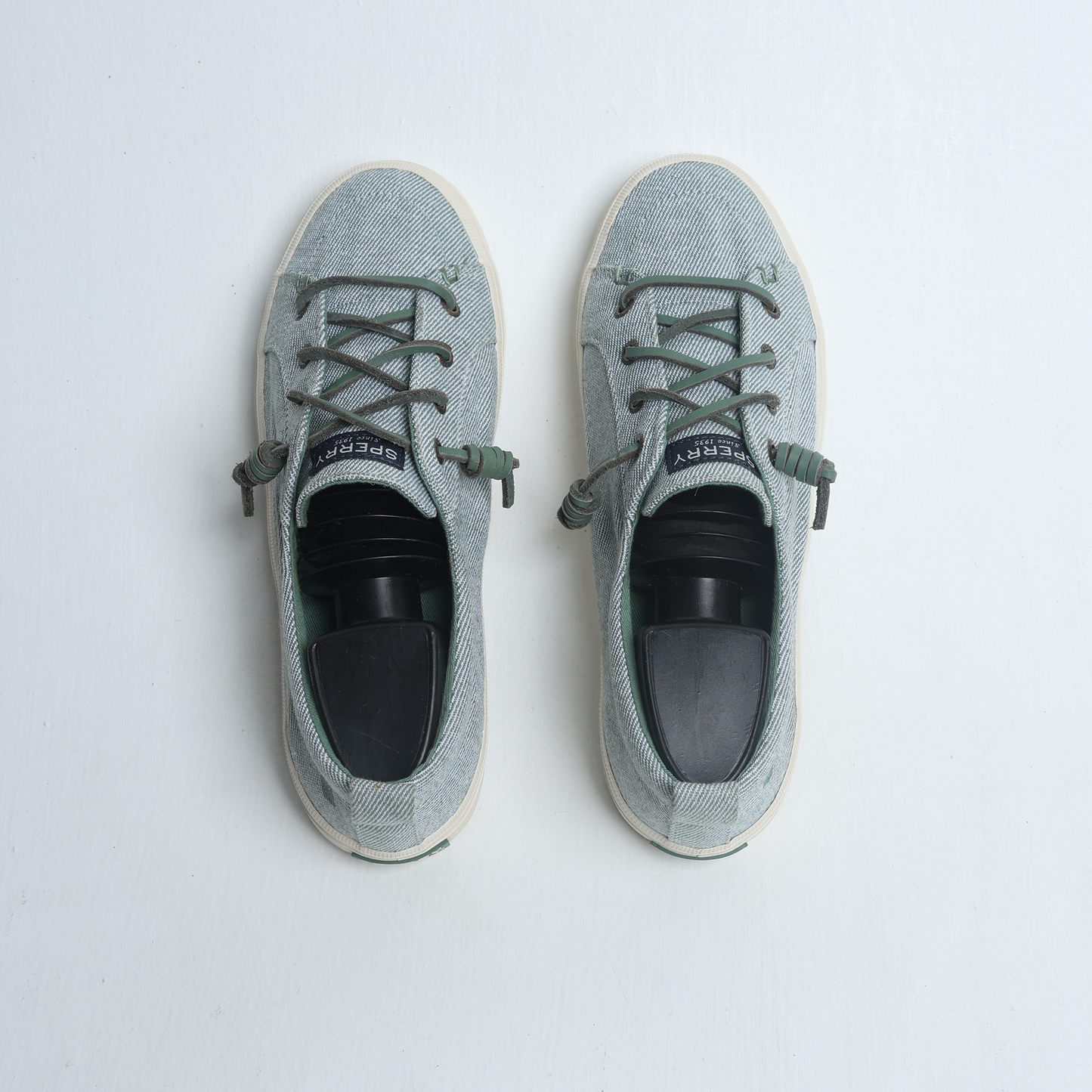 Sperry - Women's CREST VIBE Hemp Sneakers - Mint Green