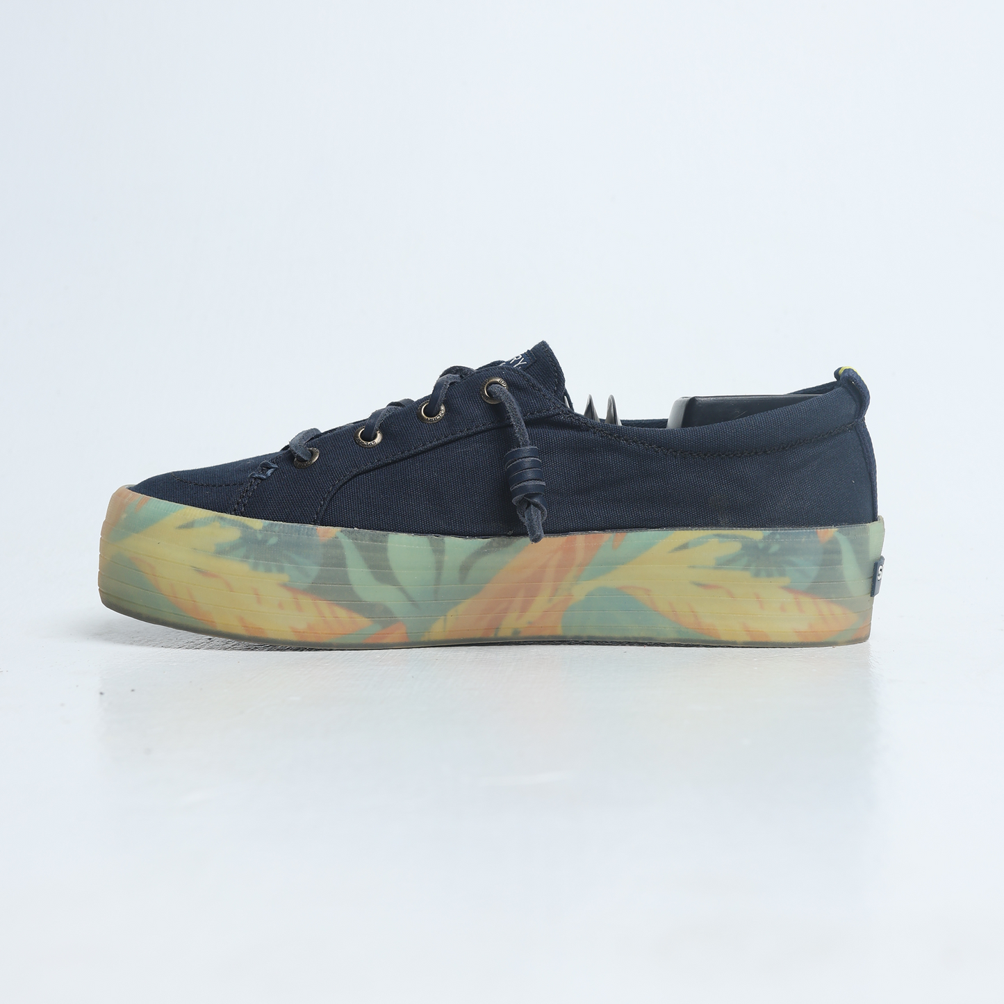Sperry - Women's Sneakers  Platform  Crest Vibe Floral - Coral/Navy