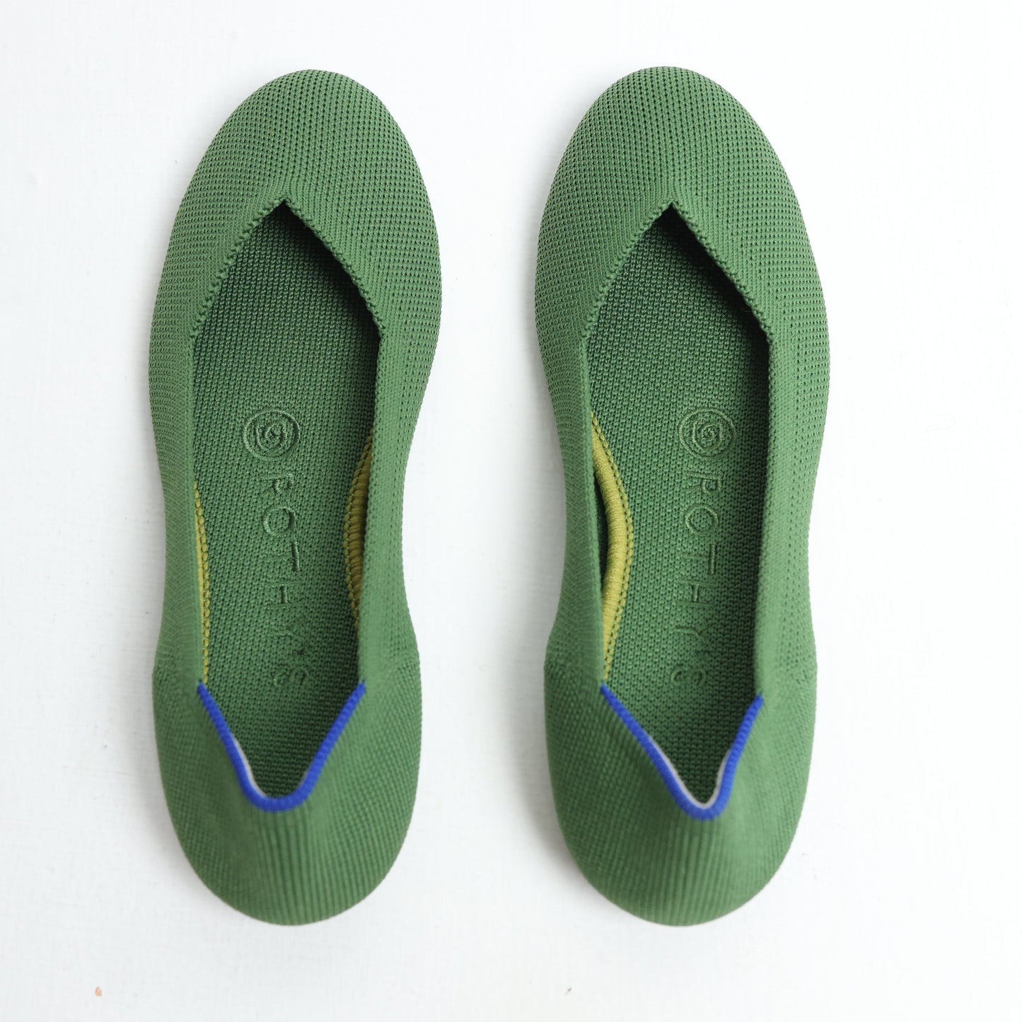 Rothy - Women - The Flat Merino Wool -  Willow Green