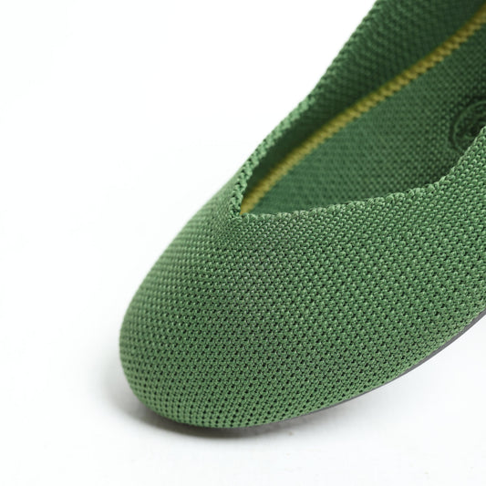 Rothy - Women - The Flat Merino Wool -  Willow Green