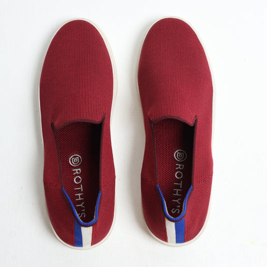 Rothy - Women - Slip On Sneaker - Garnet Red