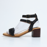 Sperry - Women's Top Sider Gold Cup Vivian Mora Black Heeled Sandal