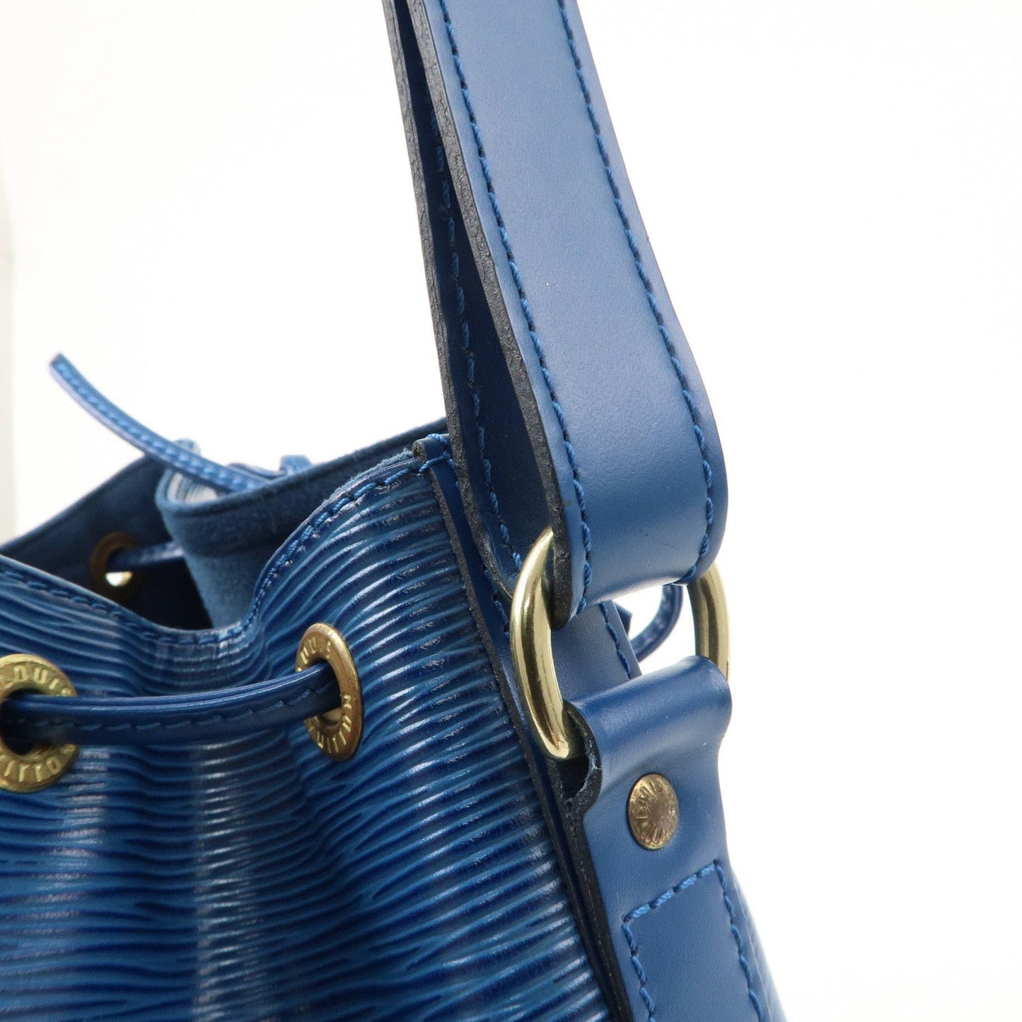 Louis Vuitton Epi Petit Noe Shoulder Bag Toledo Blue M44105