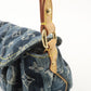 Louis Vuitton Monogram Denim Mini Pleaty Raye Shoulder Bag M95333