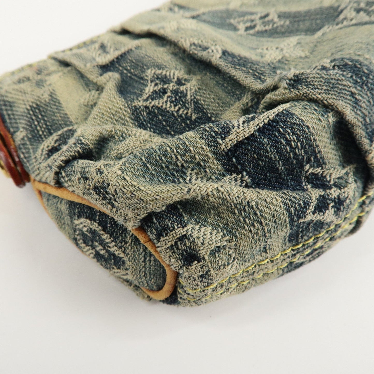 Louis Vuitton Monogram Denim Trousse Raye Pouch Blue M95335