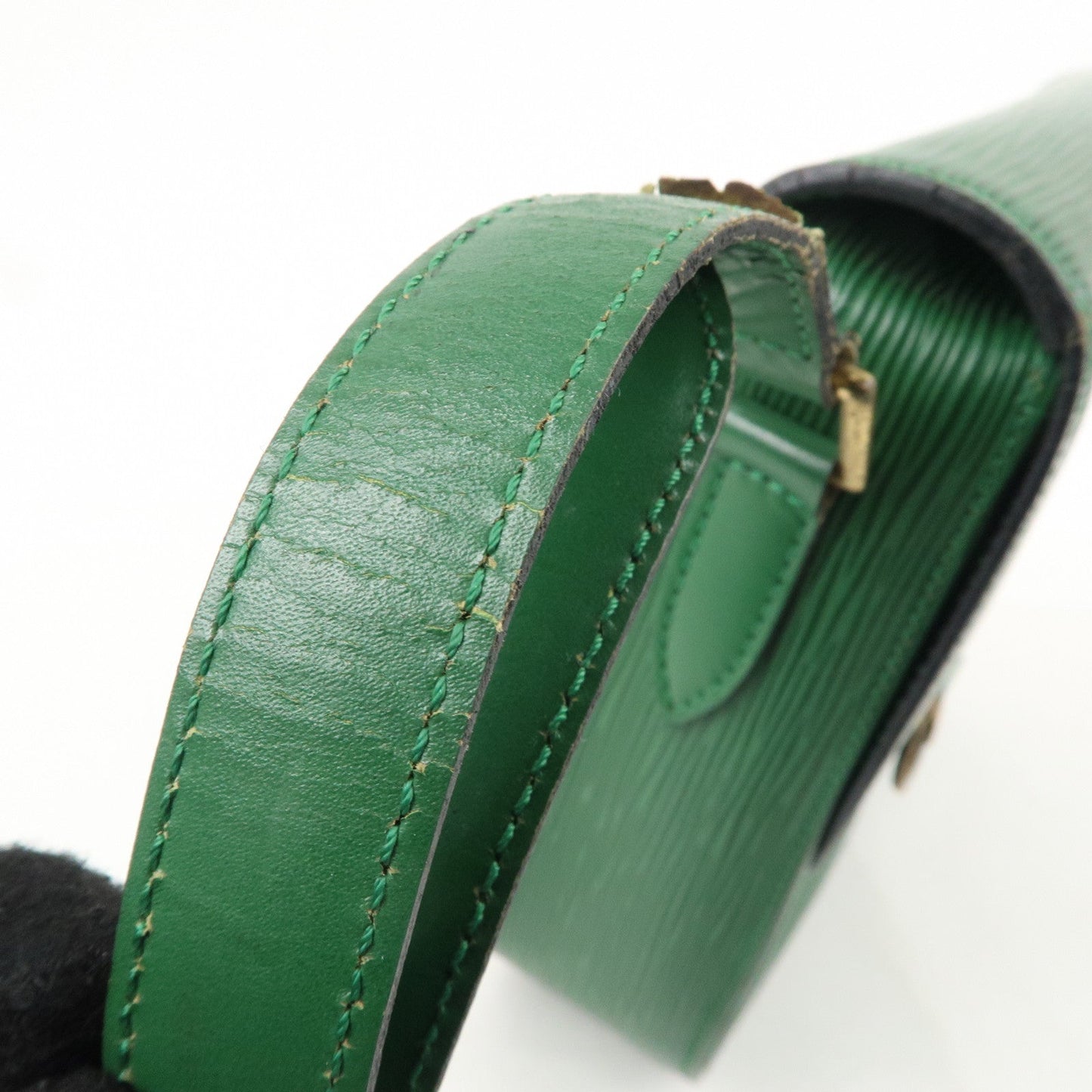 Louis Vuitton Epi Saint Cloud Shoulder Bag Green M52194
