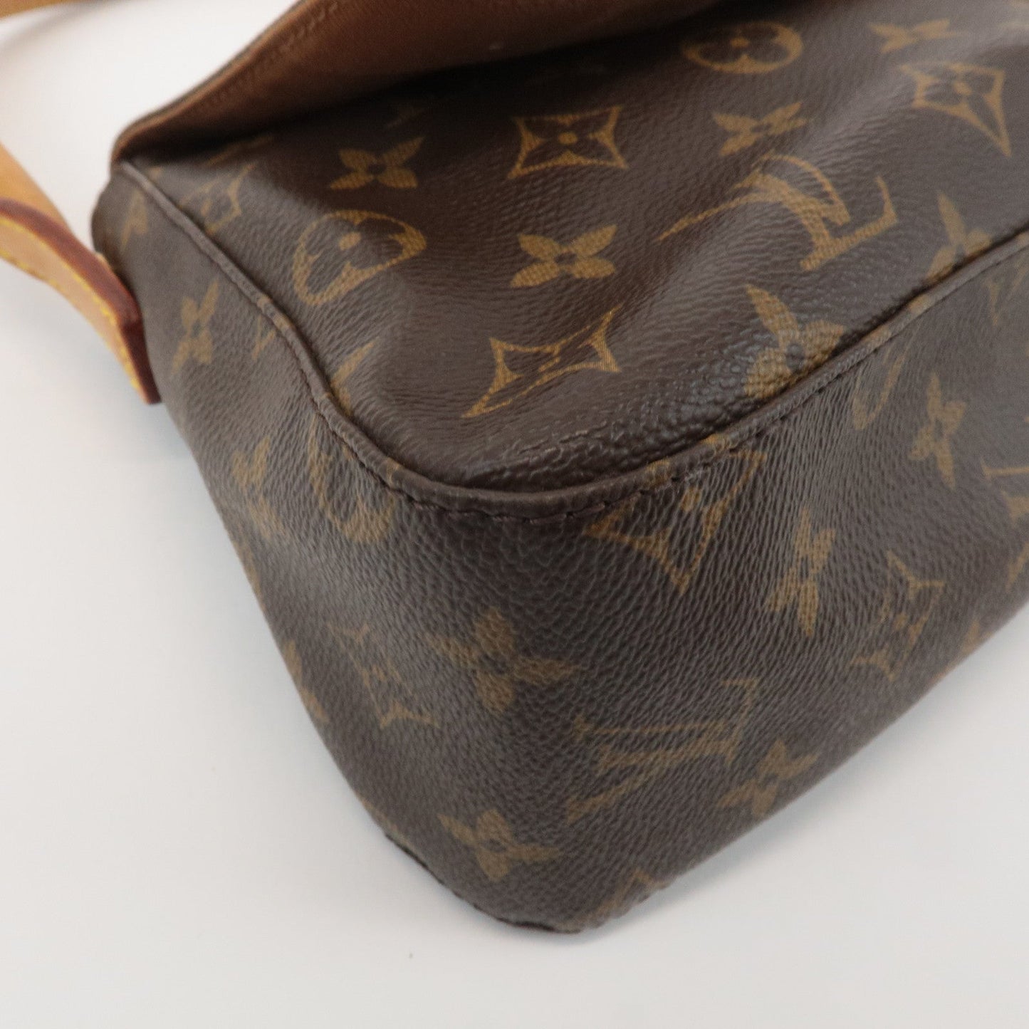 Louis Vuitton Monogram Mini Looping Shoulder Bag Brown M51147