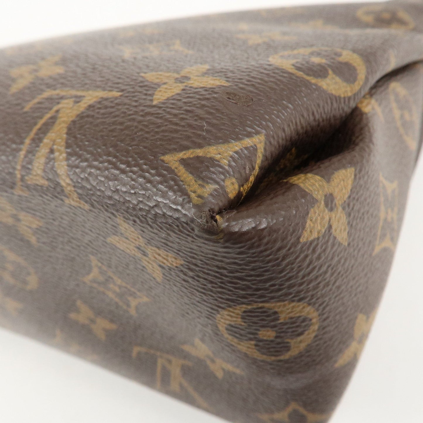 Louis Vuitton Monogram Pallas Beauty Case Brown Red M64123