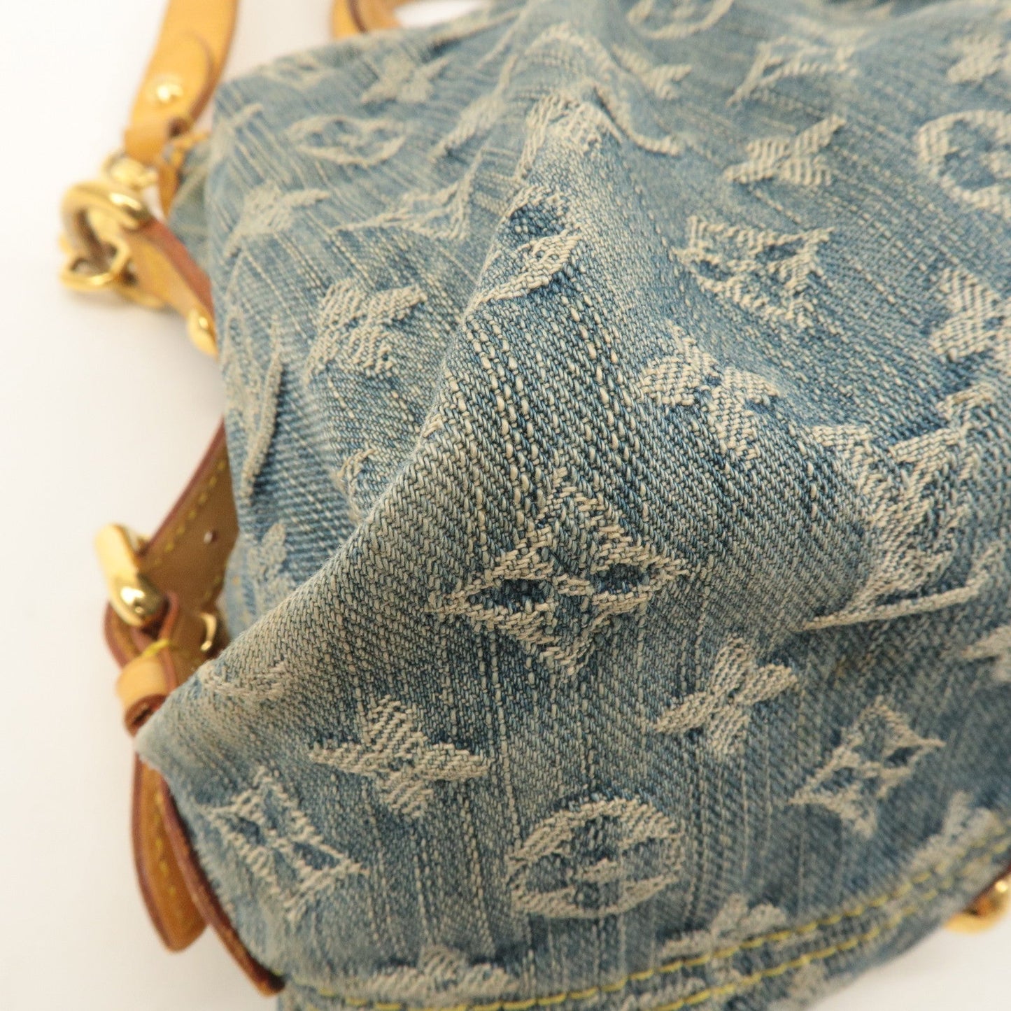 Louis Vuitton Monogram Denim Neo Cabby MM 2Way Bag M95349