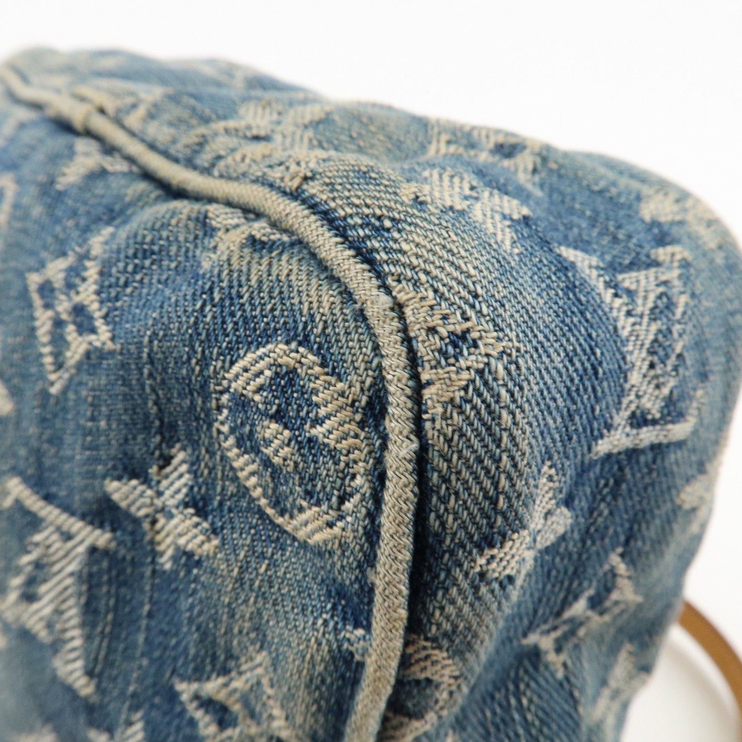 Louis Vuitton Monogram Denim Camera Bag Shoulder Bag Blue M95348