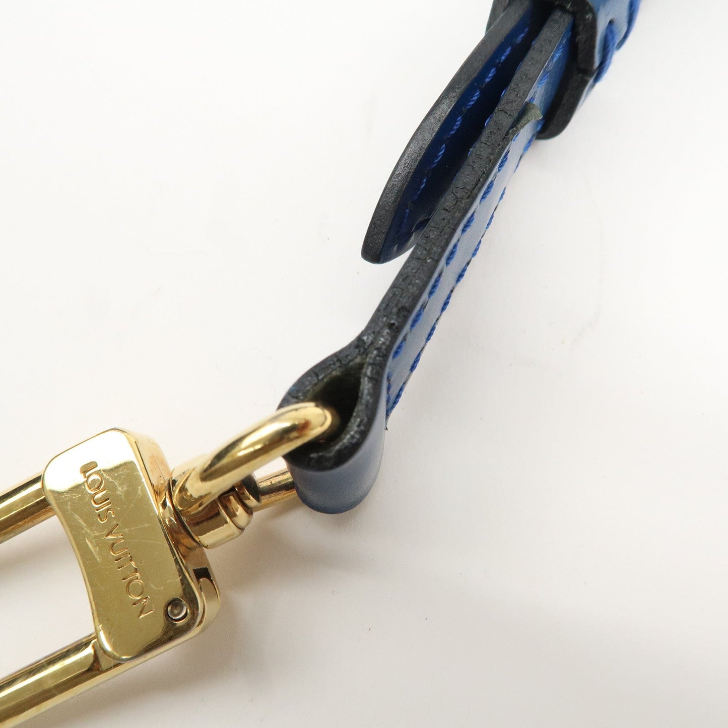 Louis Vuitton Epi Alma Hand Bag Shoulder Bag Toledo Blue M52145
