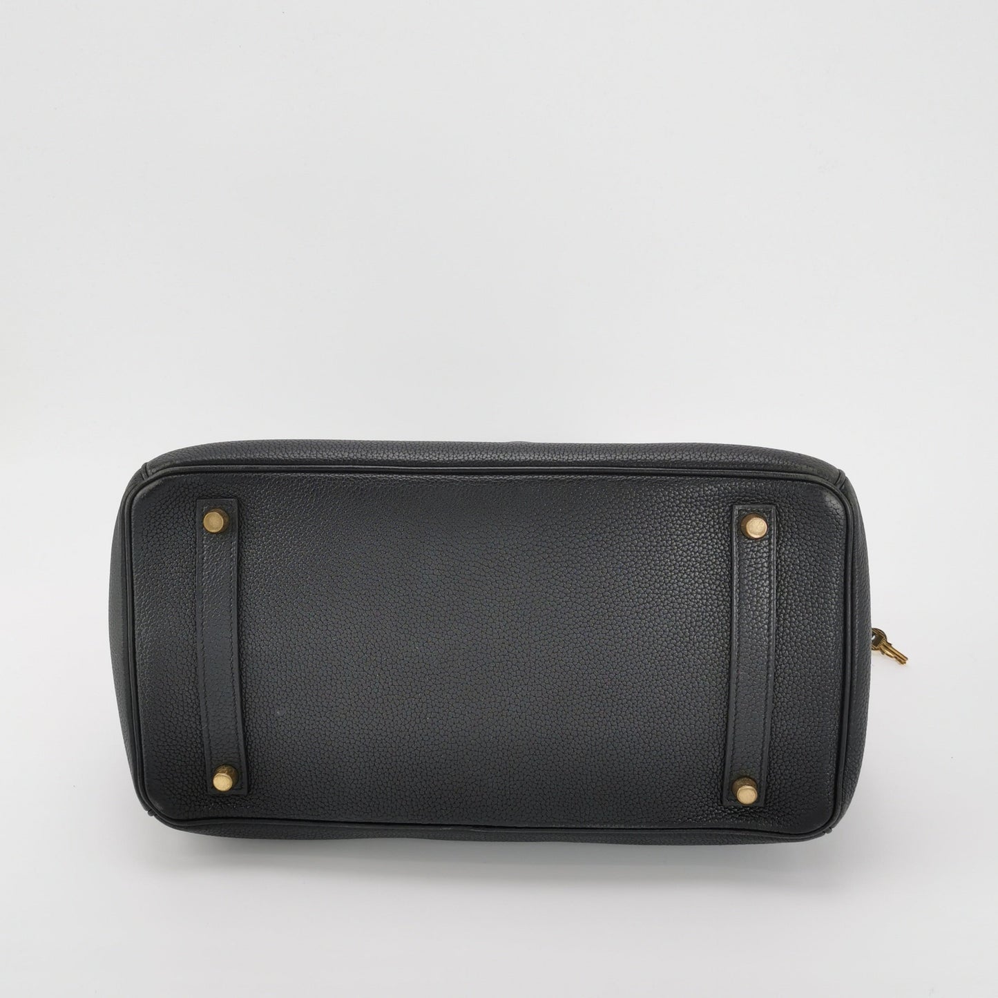Hermes Birkin 35 Black Togo Calfskin Leather Gold Hardware 2004