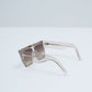 Celine Clear Rectangular CL4003I Dark Lense Sunglasses
