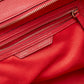 Celine Red Leather Micro Luggage Tote Bag