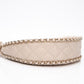 CHANEL 23P Ecru Light Beige Lambskin Quilted Small Hobo Bag