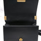 CHANEL Black Caviar Quilted Boy Small Flap Bag