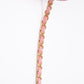 CHANEL Pink Filigree Flap Bag Quilted Tweed Medium