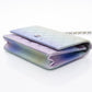 CHANEL 21K Gradient Metallic Rainbow Ombre Quilted Wallet on Chain WOC