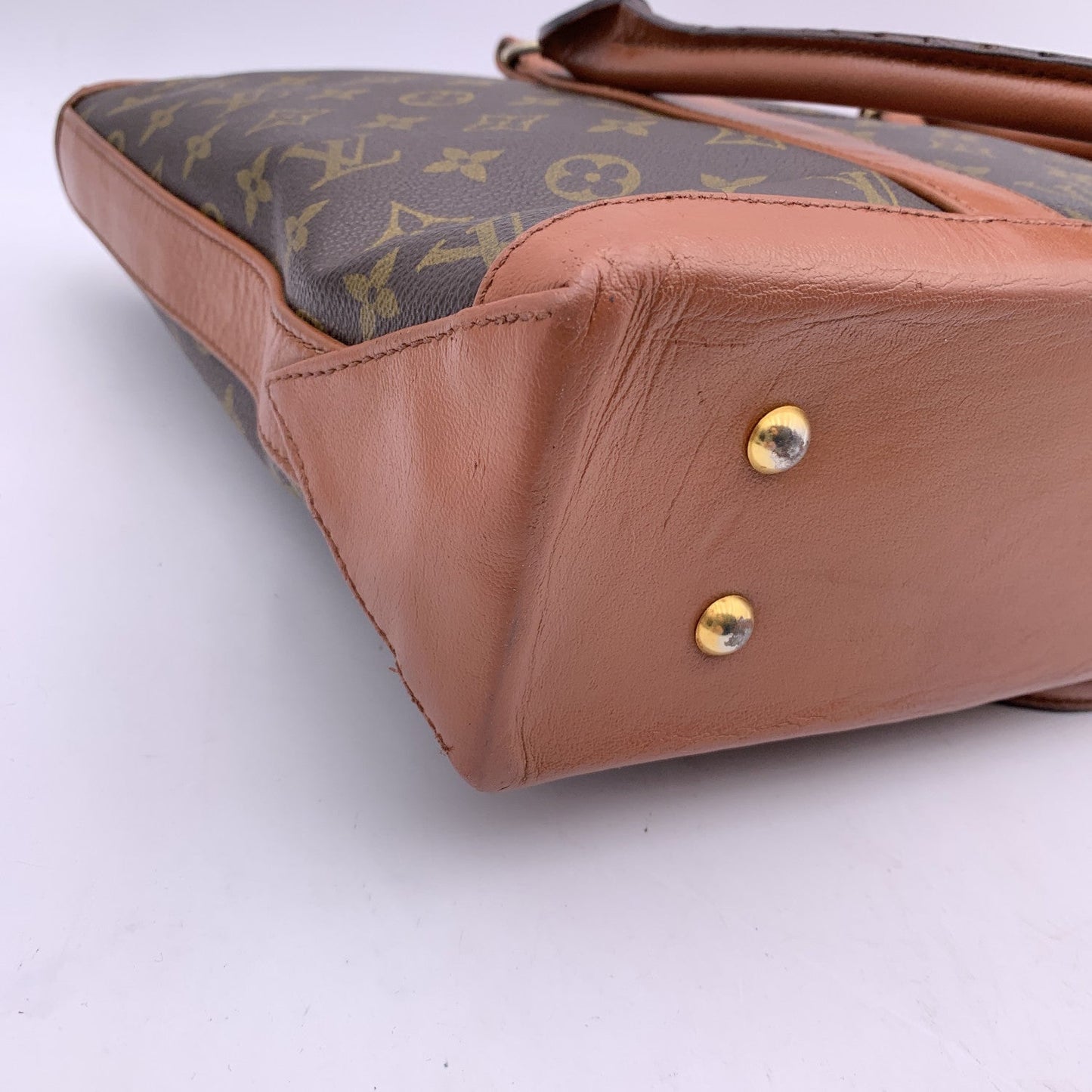 LOUIS VUITTON   Monogram Canvas Sac Weekend Tote Bag